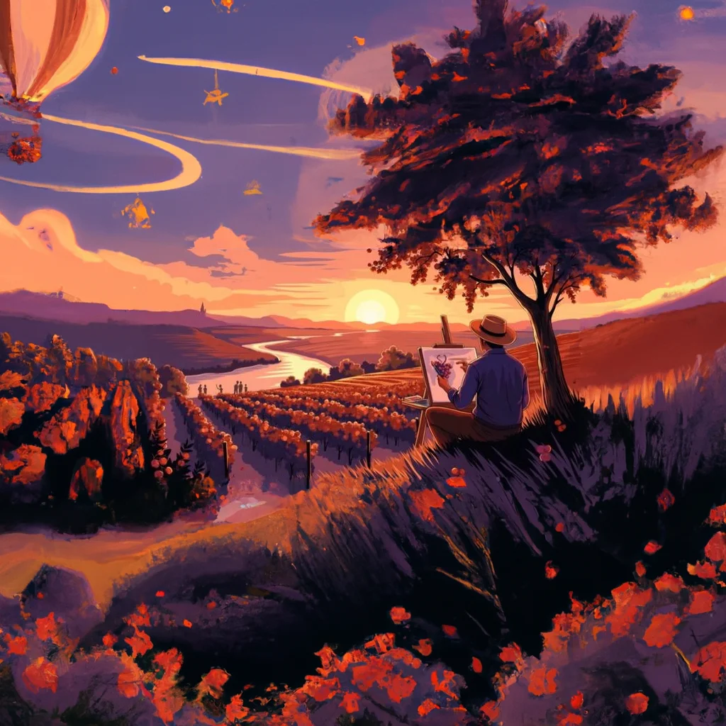 Сказка о встречи с Ван Гогом